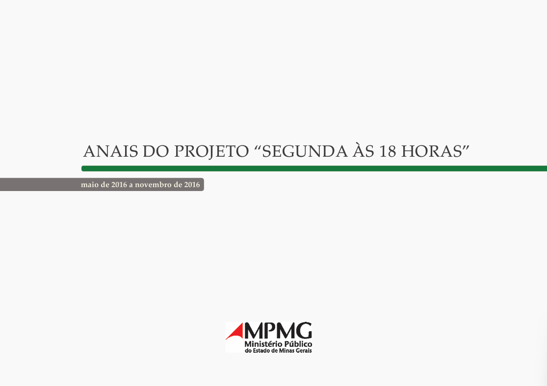 Anais do projeto Segunda às 18 horas