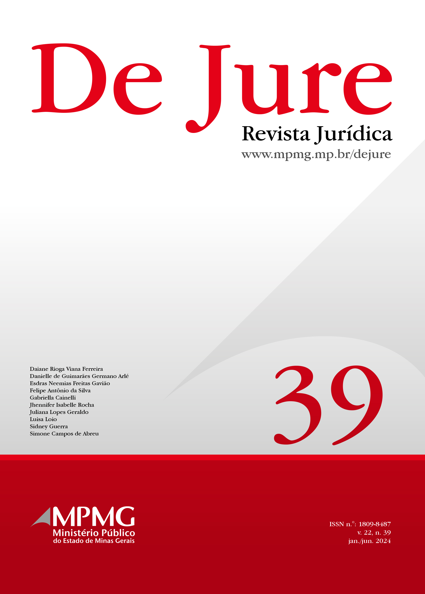 v. 22 n. 39 (2024): Revista De Jure