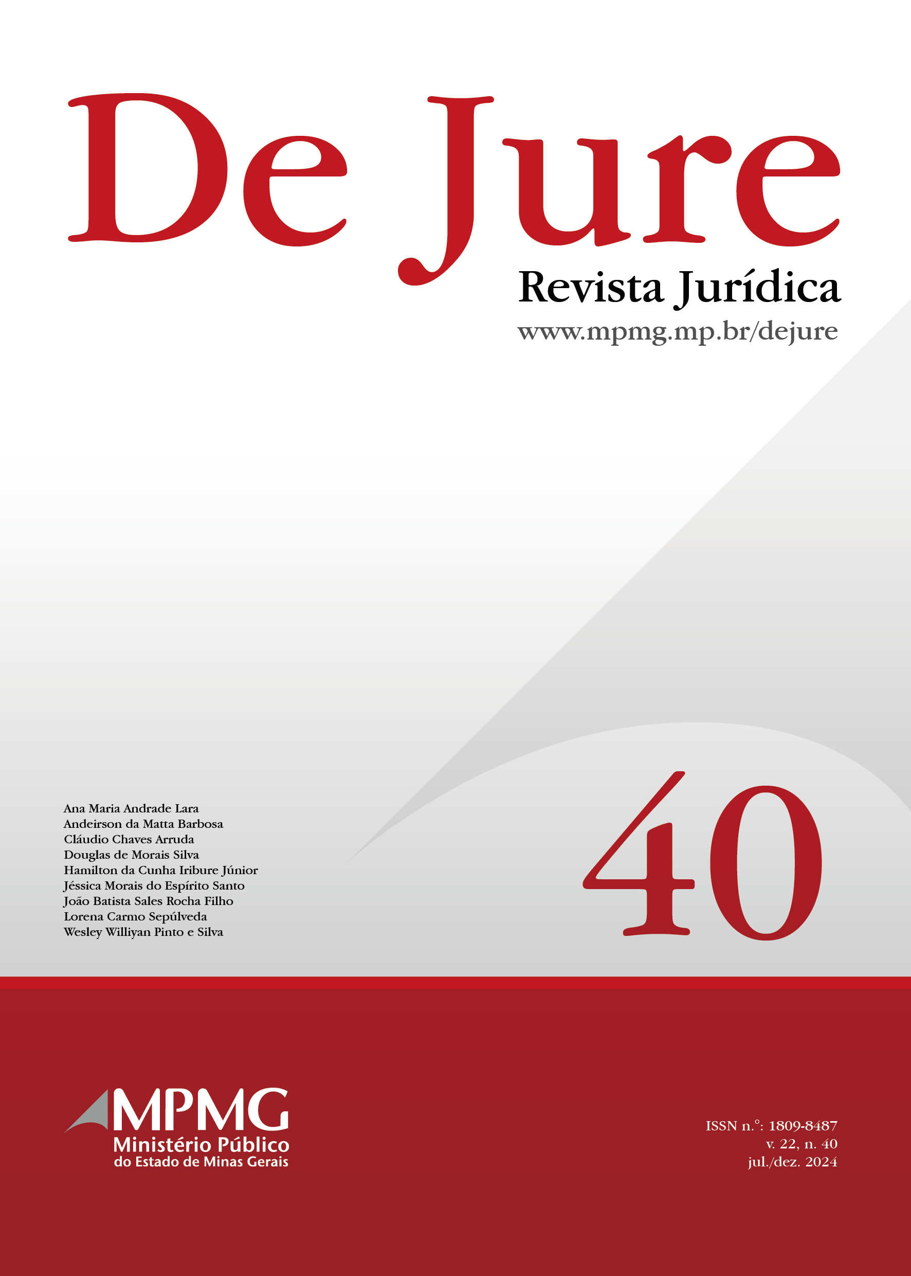 v. 22 n. 40 (2024): Revista De Jure