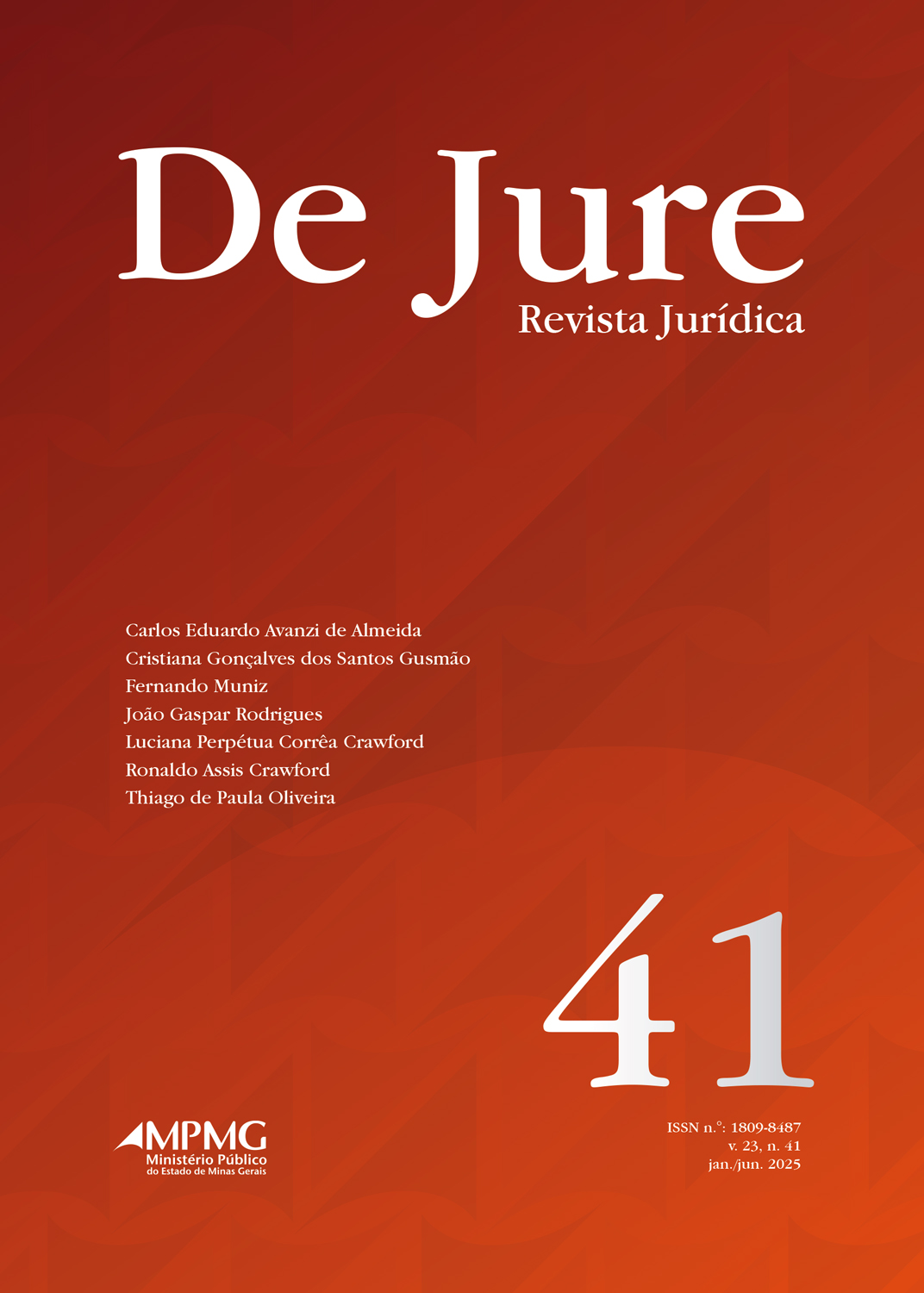 v. 23 n. 41 (2025): Revista De Jure