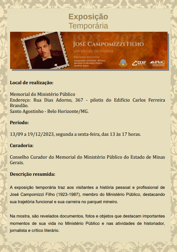 José Campomizzi Filho - um século de história