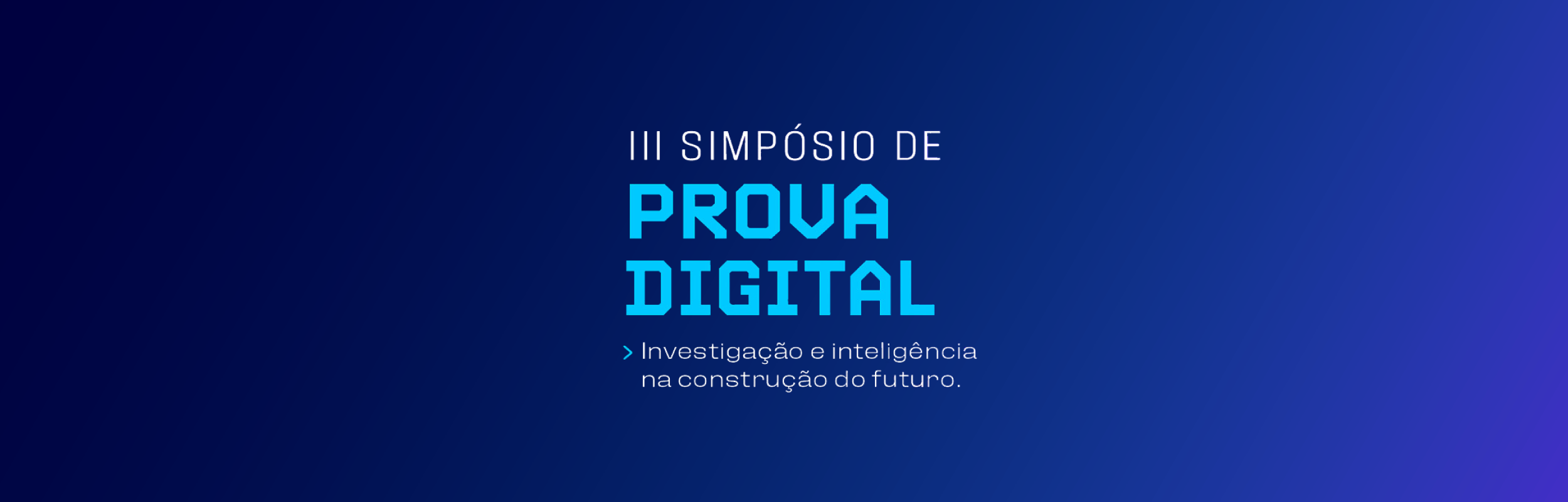 III Simpósio de Prova Digital